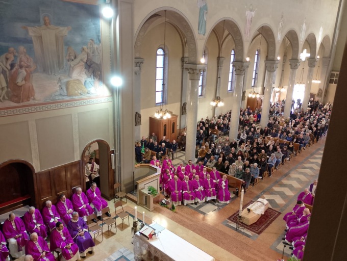 Addio a Monsignor Eugenio Balatti: il saluto del Vescovo Oscar Cantoni