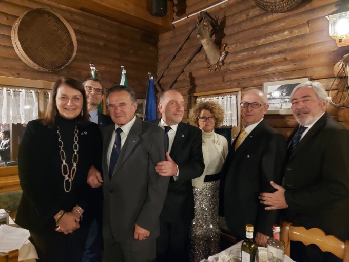 Alla alla festa del Lions presente anche il governatore della IV Circoscrizione Annamaria Peronese