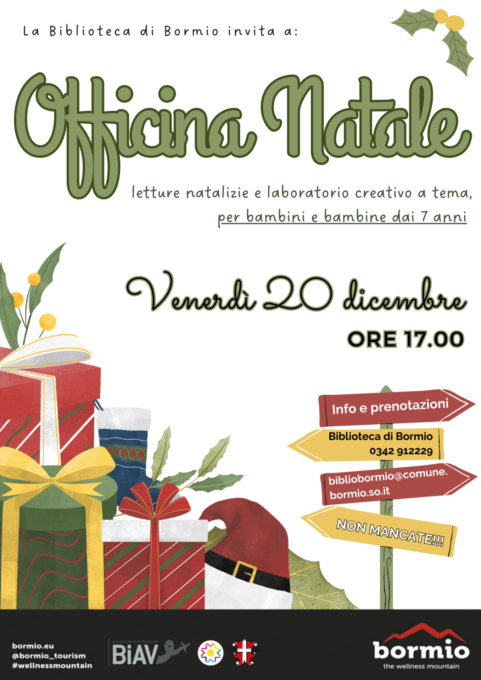 Le prossime attività della Biblioteca di Bormio