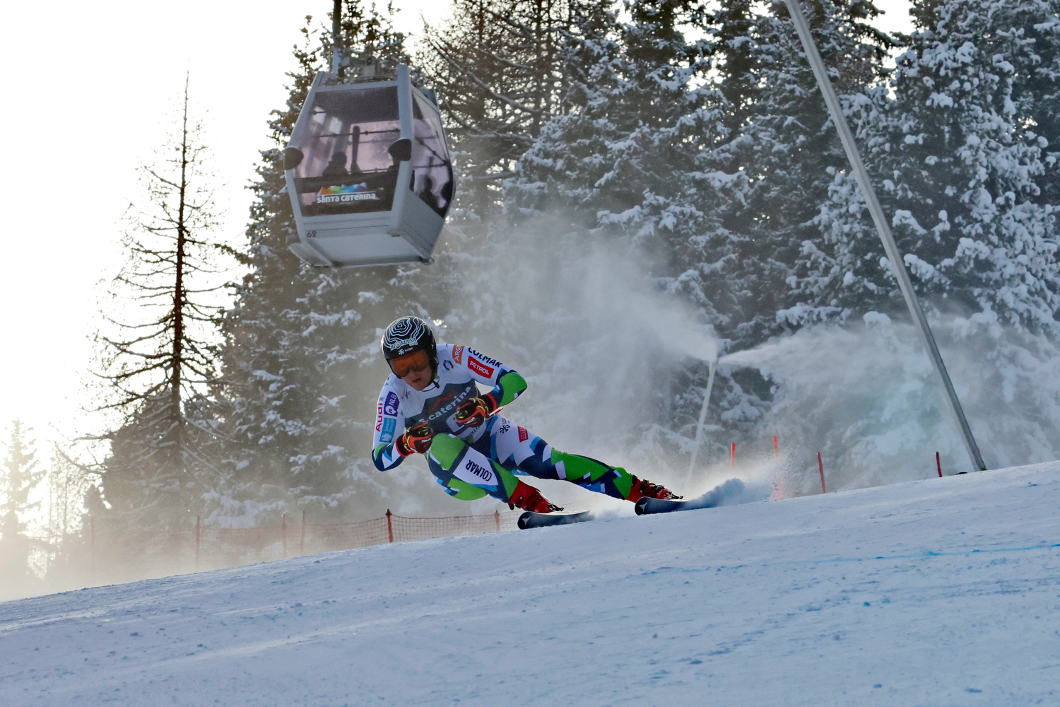 Fis Alpine Skiing Europa Cup, Santa Caterina Valfurva (ITA), 11/12/24, Dowhill race-1, NARALOCNIK Nejc, photo credit: