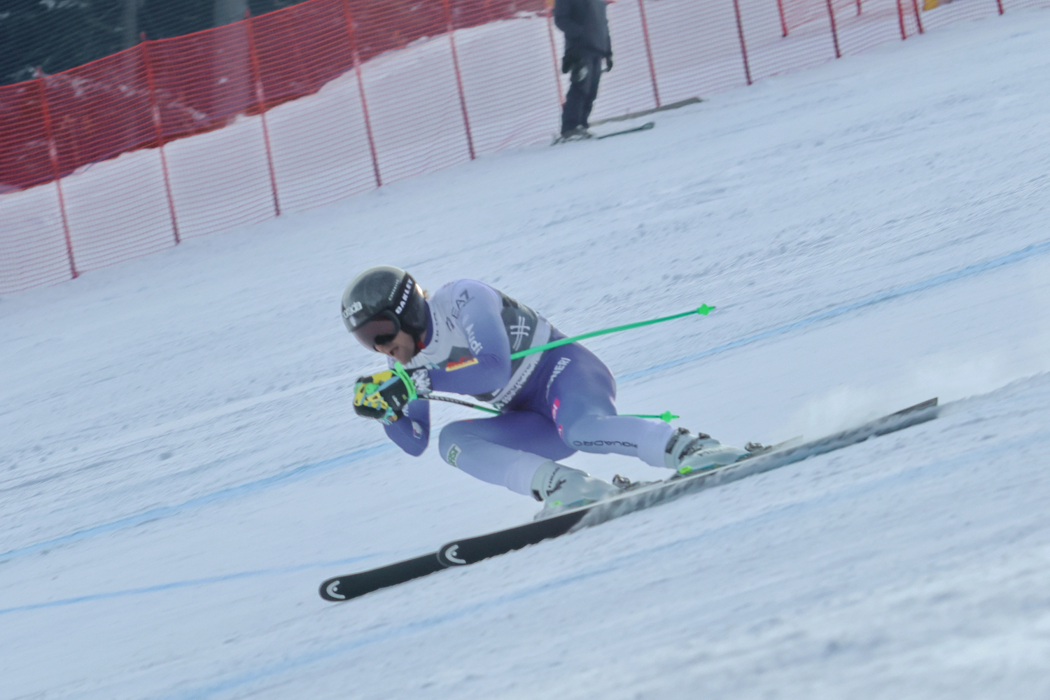 Fis Alpine Skiing Europa Cup, Santa Caterina Valfurva (ITA), 11/12/24, Dowhill race-1, MOLTENI NIcol (ITA), photo credit: