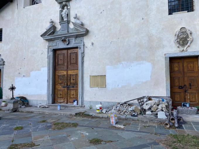 Invito alla preghiera del Vescovo dopo le scritte blasfeme sulla facciata del Santuario