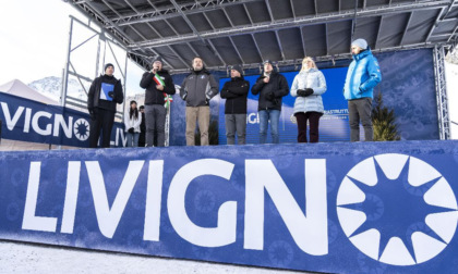 Livigno Snow Park: completato il tunnel gattabile da 50 metri sotto la pista olimpica di slopestyle