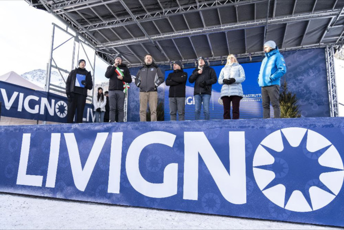 Livigno Snow Park: completato il tunnel gattabile da 50 metri sotto la pista olimpica di slopestyle