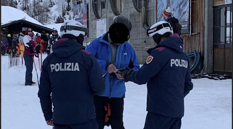 Controlli piste polizia