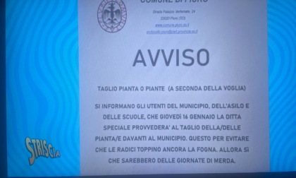 La burla del sindaco finisce su Striscia la notizia