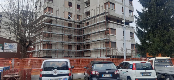 Ricominciati i lavori al cantiere di via Maffei