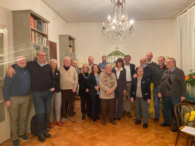 Il sindaco Stefania Stoppani in visita presso l’Associazione Valtellinesi a Milano
