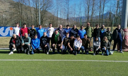 Concluso il corso per allenatori di calcio del CSI Sondrio