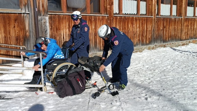 Incidenti sulle piste da sci, 97 interventi lo scorso fine settimana