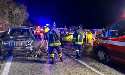 Incidente stradale sulla Statale 340: tre persone ferite