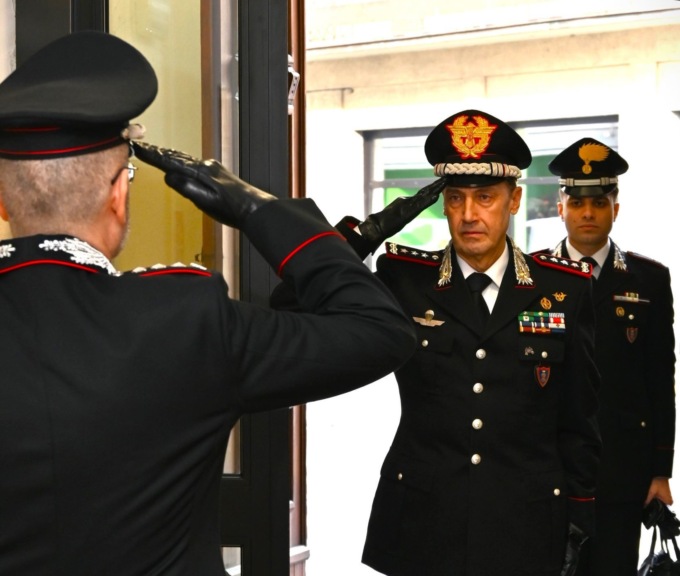 Il comandante interregionale “Pastrengo” a Sondrio