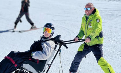 Madesimo diventa più inclusiva con il Dualski, per sciare senza barriere