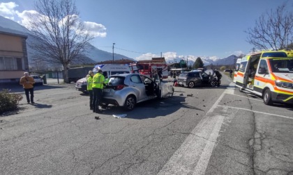 Incidente stradale a Gera Lario: quattro persone coinvolte