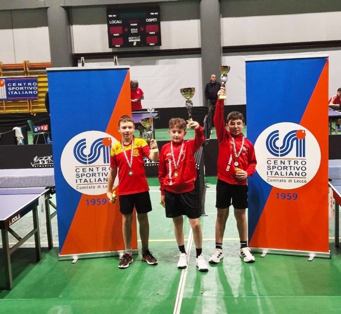 Risultati finali Campionato CSI Lecco di tennis tavolo: brilla il GS CSI Morbegno