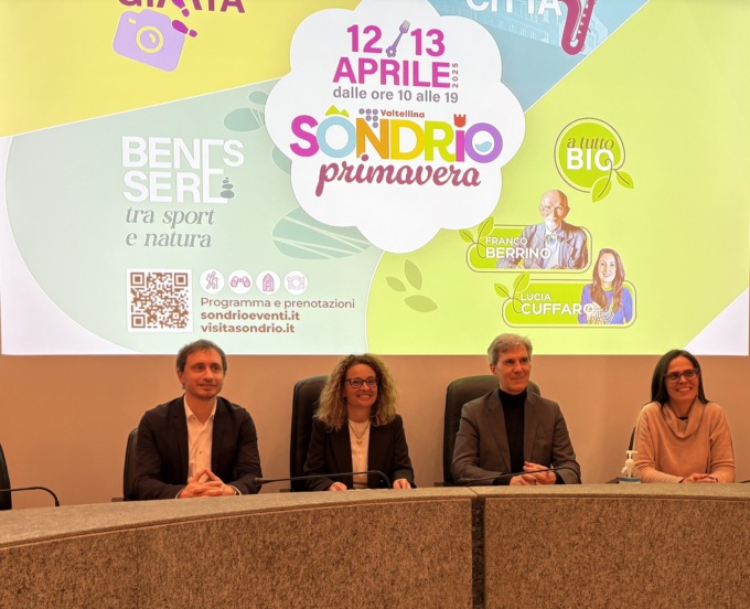 “Sondrio primavera”, presentato l’evento