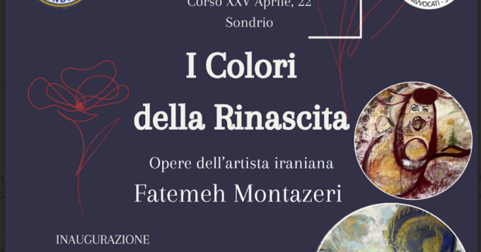 Mostra di Fatemeh Montazeri: arte e resistenza a Sondrio