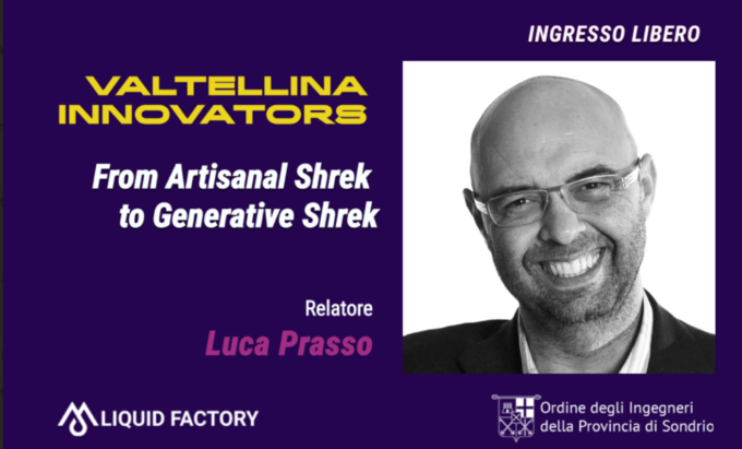 Luca Prasso a Sondrio: dalla magia di Shrek all’Intelligenza Artificiale Generativa