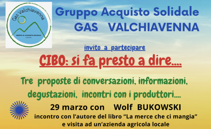 Tre proposte di conversazioni, informazioni, degustazioni, incontri con i produttori