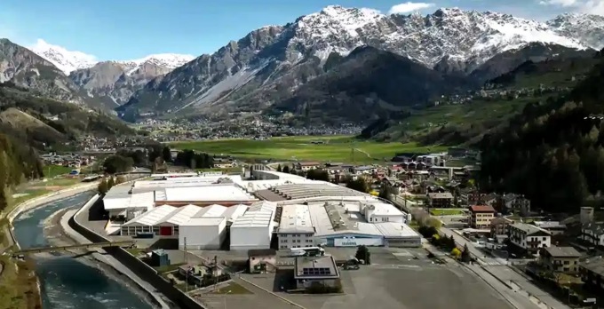 Levissima apre il suo stabilimento
