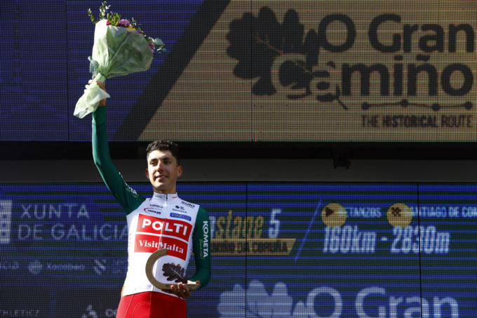 O Gran Camiño: Davide Piganzoli difende il secondo posto