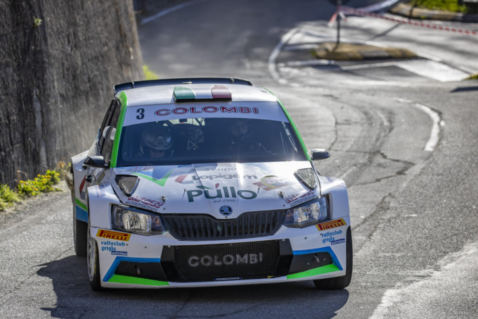Cambiaghi-Paganoni in testa alla lombardia rally cup dopo le prime due gare