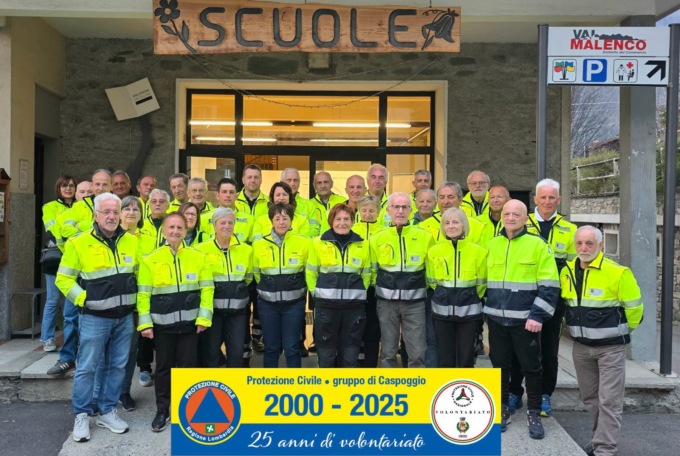 Caspoggio, la Protezione Civile guarda al futuro