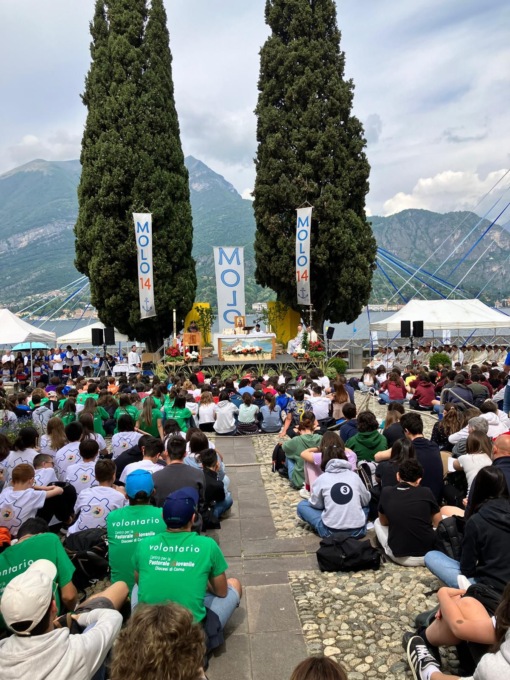 A Bellagio il raduno diocesano dei pre-adolescenti: oltre 800 giovani al “Molo 14” con un messaggio dal cardinale Cantoni
