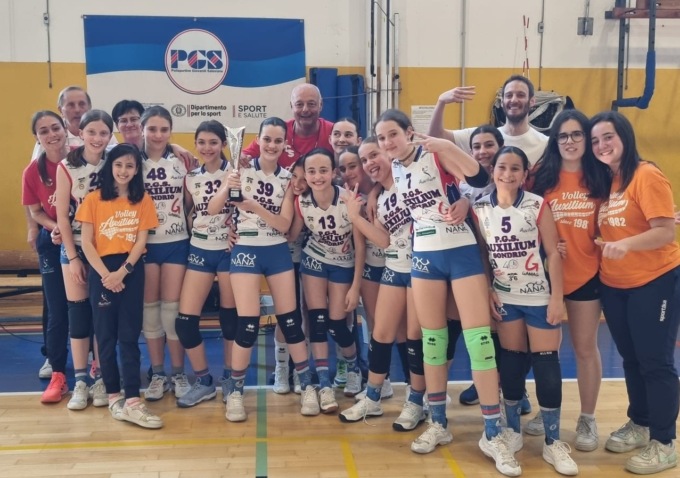 Pgs Auxilium, l’Under 12 “Scieghi Assicurazioni” vince il Titolo Provinciale Fipav