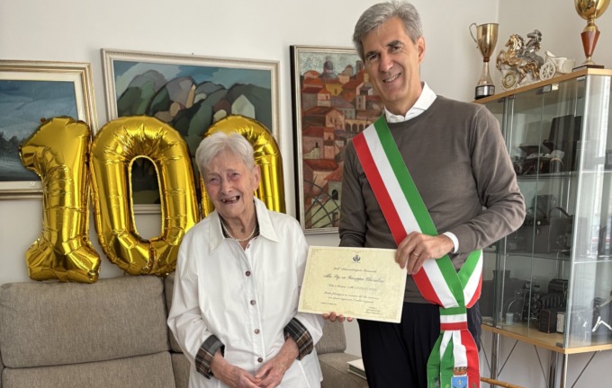 Festeggiata Giuseppina Cherubini: è la prima centenaria del 2025
