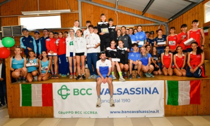 Cortenova tricolore, brillano i talenti valtellinesi