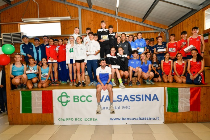 Cortenova tricolore, brillano i talenti valtellinesi