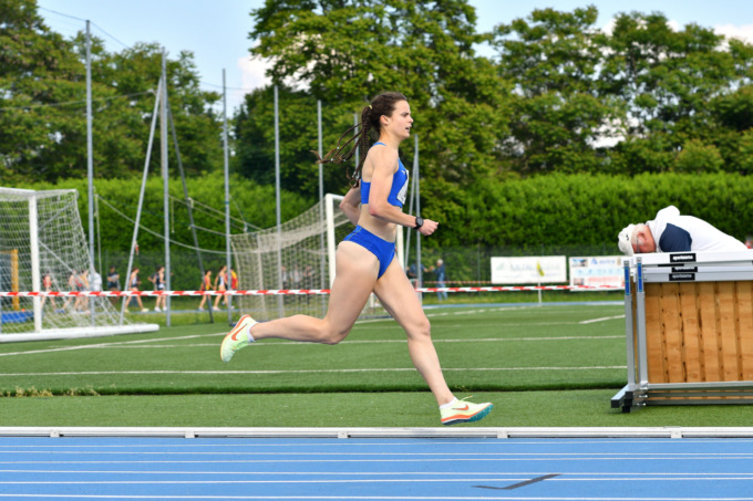 Milena Masolini in grande spolvero al Silver Meeting FIDAL Lombardia