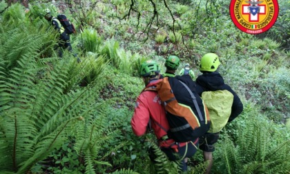 Val Malgina, uomo disperso in zona impervia: recuperato in serata dal Soccorso alpino con elicottero e unità cinofila