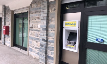 Poste Italiane ha installato un nuovo ATM Postamat nel comune di Lanzada