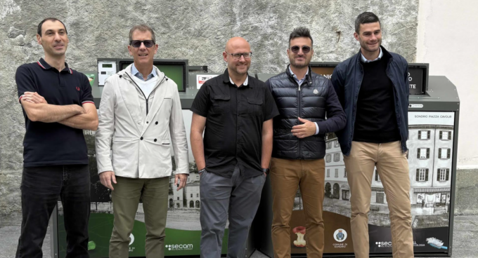 Sondrio: nuova isola ecologica automatizzata raddoppia la raccolta dell’organico e dimezza il secco
