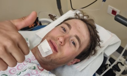 Giro d'Italia, brutta caduta per Alessio Martinelli: nessuna ferita grave