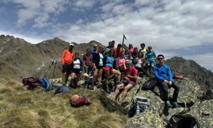 La gita del Cai Valfurva alla Cima Rovaia