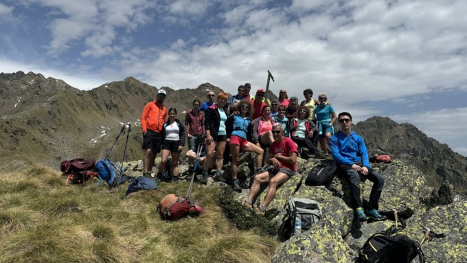 La gita del Cai Valfurva alla Cima Rovaia