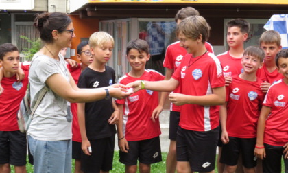 I Pulcini della Nuova Sondrio Calcio in campo per la solidarietà