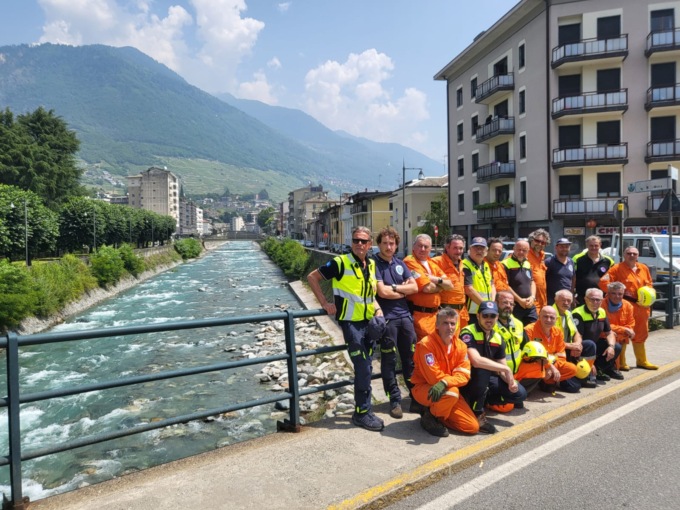 Cura del territorio e sicurezza: in campo con impegno la Protezione Civile e Valtellina Sub