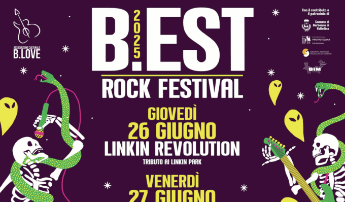 B.EST Rock Festival 2025: tre giorni di musica e passione a ingresso libero