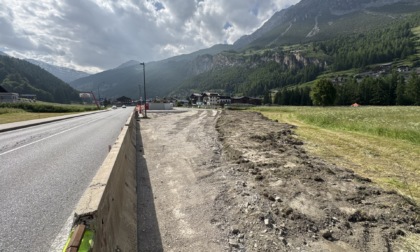 Via ai lavori del sottopasso di Isolaccia