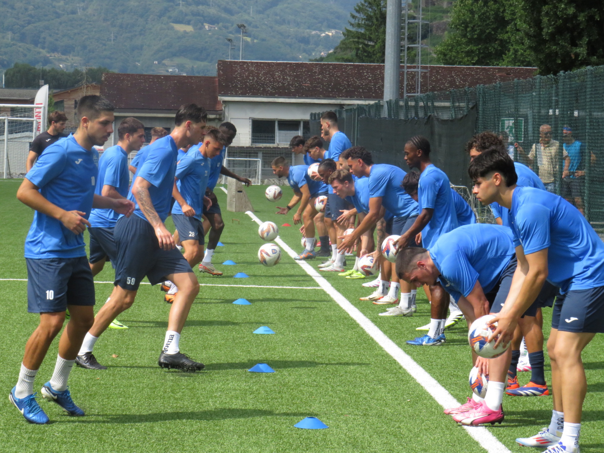 Fase di allenamento