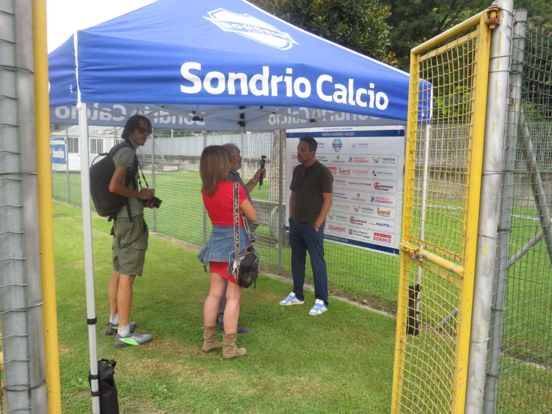 Il direttore sportivo Christian Salvadori intervistato