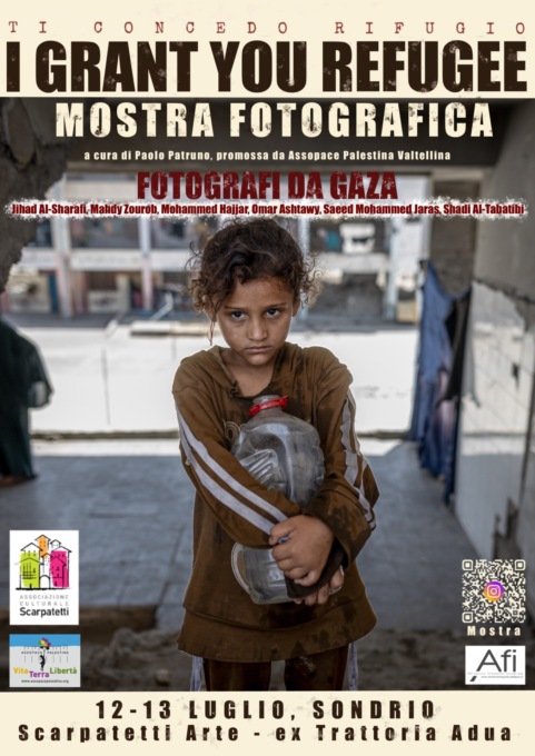 I Grant You Refuge: mostra fotografica collettiva a Sondrio per raccontare la Palestina