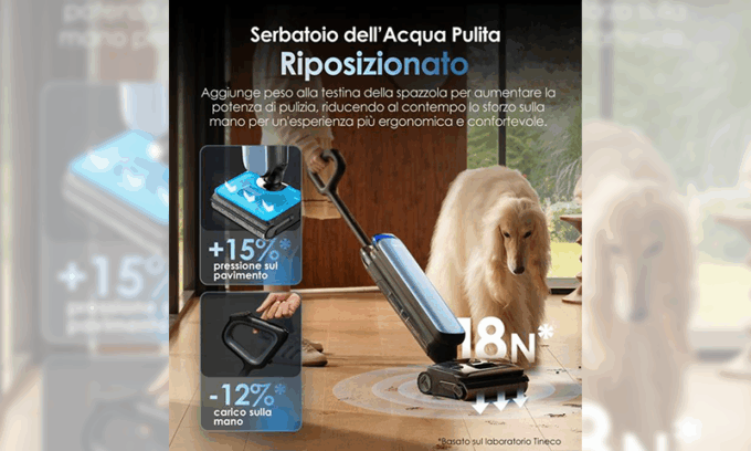 Tineco Floor One S9 Artist: la rivoluzione della pulizia per le case italiane