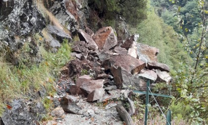 Frane sul sentiero per Codera: percorso chiuso fino a nuovo ordine