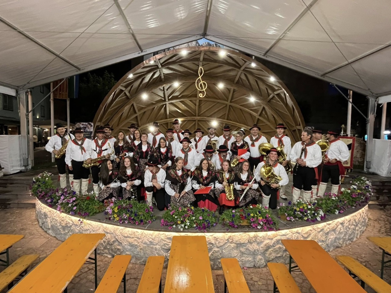 Filarmonica Bormiese a Cortina
