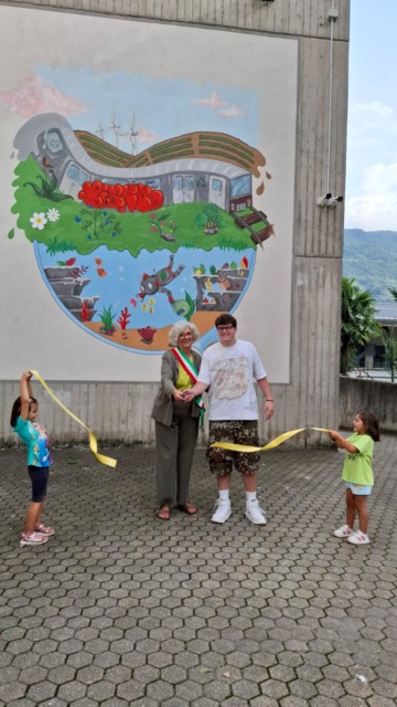 Biancotti vince il concorso murales